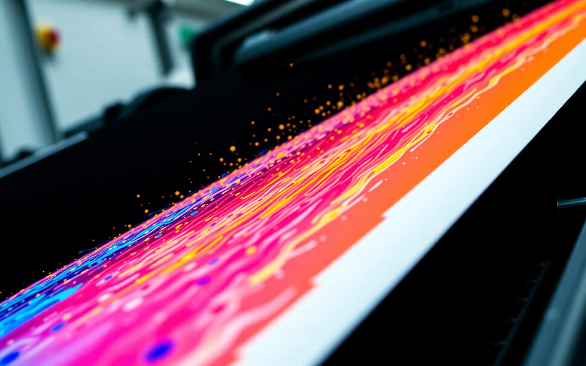 Impresión de gran formato con tintas CMYK